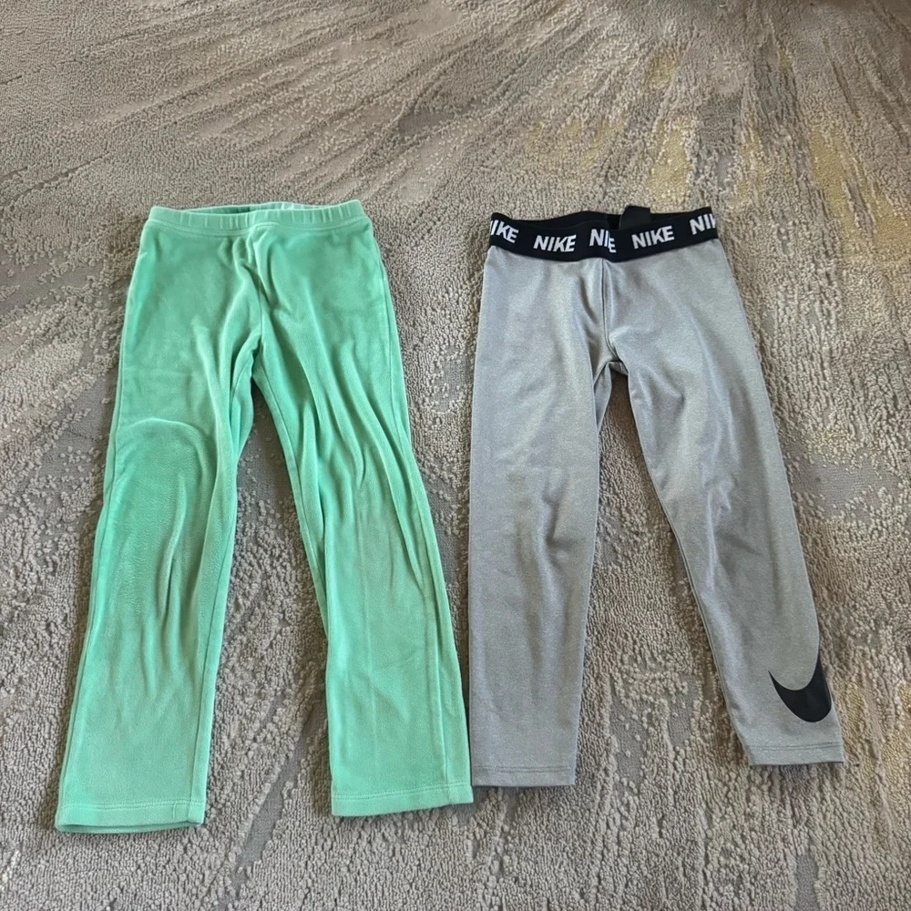 Girls clothes bundle long sleeve tops leggings pants Gap pjs 5